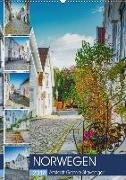 Norwegen - Altstadt Gamle Stavanger (Wandkalender 2018 DIN A2 hoch)