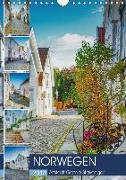 Norwegen - Altstadt Gamle Stavanger (Wandkalender 2018 DIN A4 hoch)