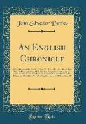 An English Chronicle