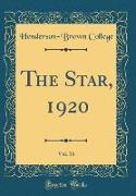 The Star, 1920, Vol. 16 (Classic Reprint)