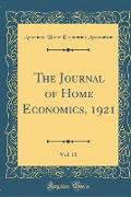 The Journal of Home Economics, 1921, Vol. 13 (Classic Reprint)
