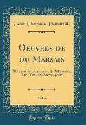 Oeuvres de du Marsais, Vol. 4