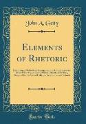 Elements of Rhetoric