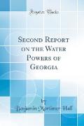 Second Report on the Water Powers of Georgia (Classic Reprint)