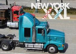 NEW YORK XXL Trucks and Limos (Wandkalender 2018 DIN A2 quer)