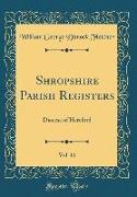 Shropshire Parish Registers, Vol. 11