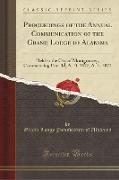 Proceedings of the Annual Communication of the Grand Lodge of Alabama