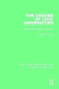 The Origins of Civic Universities