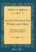 Sex Knowledge for Women and Girls