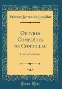 Oeuvres Complètes de Condillac, Vol. 9