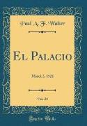El Palacio, Vol. 24