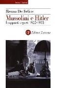 Mussolini e Hitler. I rapporti segreti 1922-1933