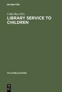 Library service to children