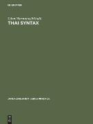 Thai Syntax