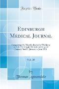 Edinburgh Medical Journal, Vol. 20