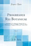 Progressus Rei Botanicae, Vol. 3