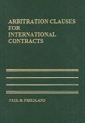 Arbitration Clauses for International Contracts