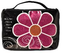 Mod Flower Sparkle Pink Medium