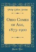 Ohio Comes of Age, 1873-1900 (Classic Reprint)