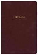 KJV Super Giant Print Reference Bible, Classic Burgundy LeatherTouch, Indexed