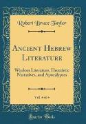 Ancient Hebrew Literature, Vol. 4 of 4