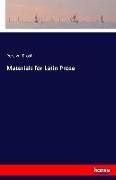 Materials for Latin Prose