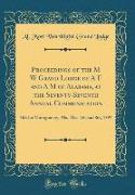 Proceedings of the M¿ W¿ Grand Lodge of A¿ F¿ and A¿ M¿ of Alabama, at the Seventy-Seventh Annual Communication