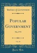 Popular Government, Vol. 36