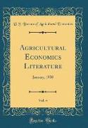 Agricultural Economics Literature, Vol. 4