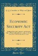 Economic Security Act, Vol. 7