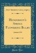 Henderson's Spring Flowering Bulbs