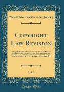 Copyright Law Revision, Vol. 3