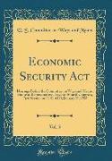 Economic Security Act, Vol. 5