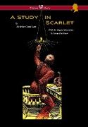 Study in Scarlet (Wisehouse Classics Edition - With Original Illustrations by George Hutchinson)
