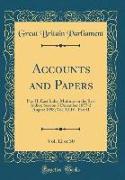 Accounts and Papers, Vol. 12 of 30