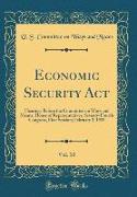 Economic Security Act, Vol. 10