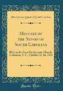 Minutes of the Synod of South Carolina