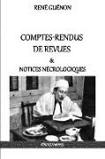 Comptes-rendus de revues & notices nécrologiques