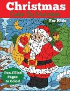 Christmas Color by Number for Kids