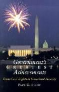 Government's Greatest Achievements: From Civil Rights to Homeland Security