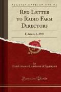Rfd Letter to Radio Farm Directors