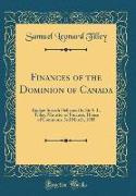 Finances of the Dominion of Canada