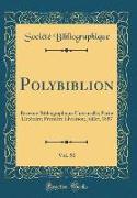 Polybiblion, Vol. 50