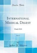 International Medical Digest, Vol. 1