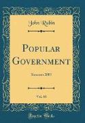Popular Government, Vol. 66
