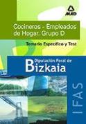 Cocineros, Empleados de Hogar, Diputación Foral de Bizcaia. Temario y test específico