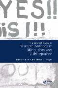 Blackwell Guide to Research Methods in Bilingualism and Multilingualism