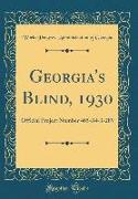 Georgia's Blind, 1930