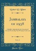 Jambalaya of 1938, Vol. 43