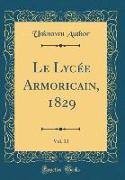 Le Lycée Armoricain, 1829, Vol. 13 (Classic Reprint)